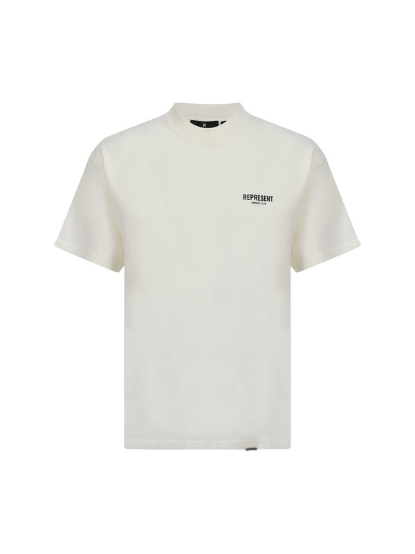 Represent 100% Cotton t-shirt in white