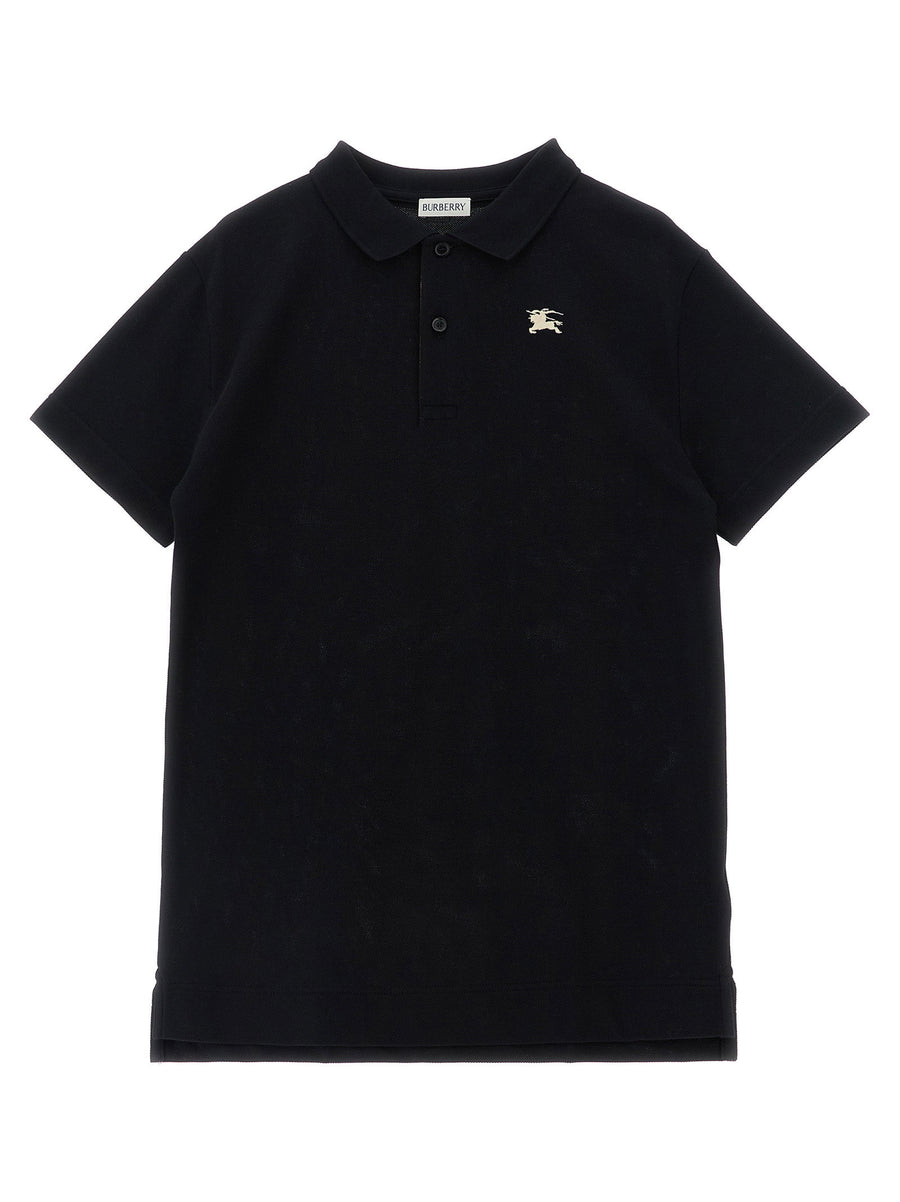 Burberry Johane Polo Shirt — Black