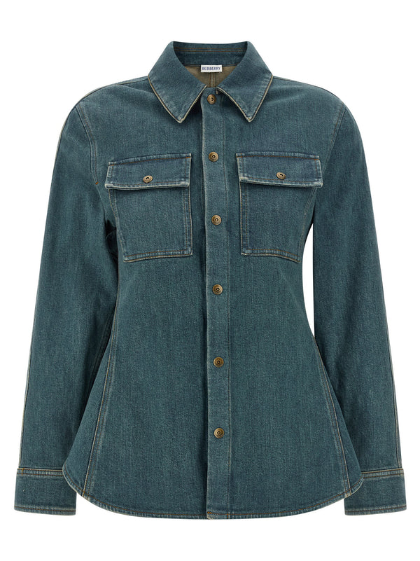 Burberry Dakota Shirt — Teal