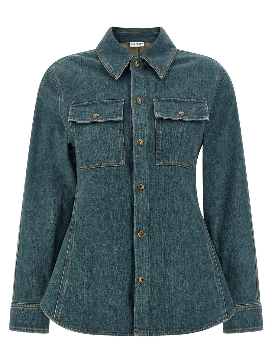 Burberry Dakota Shirt — Teal