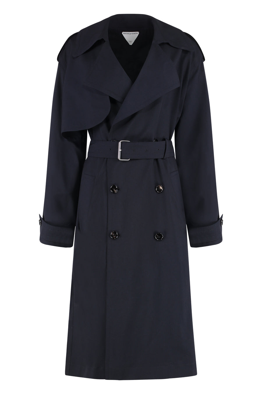 Wool Trench Coat Midnight Blue & Raincoats