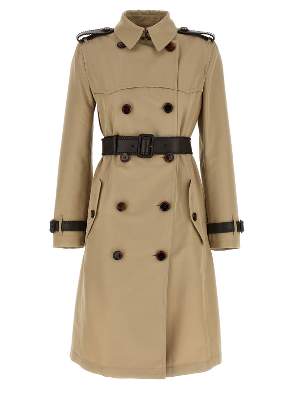 معطف ترنش Burberry معطف — بيج