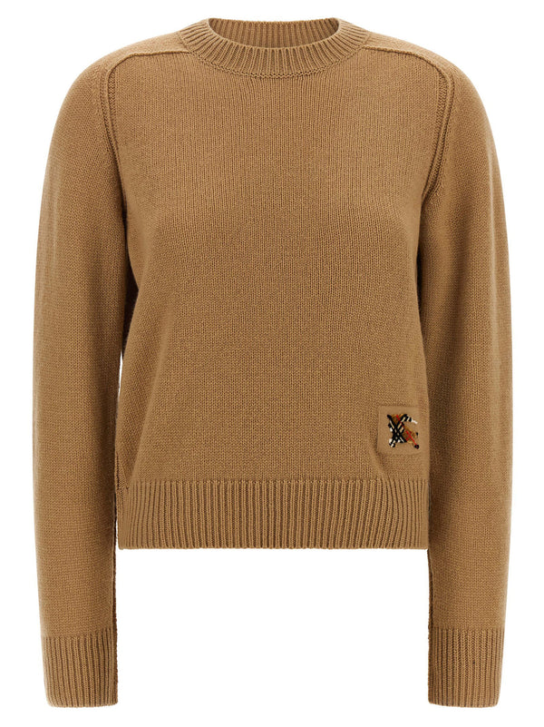 Burberry جانيل كنزة — لون الجملي