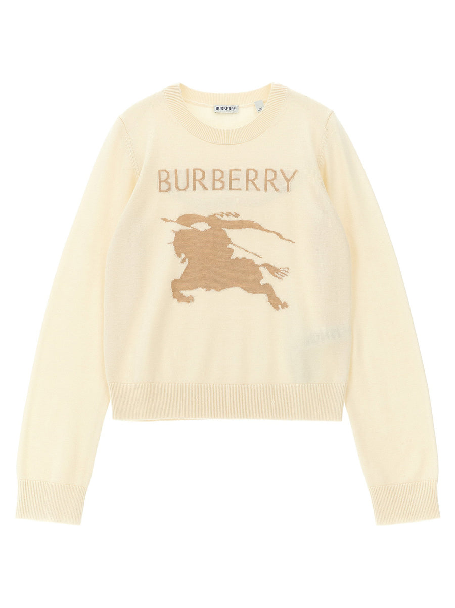 Burberry ثيا كنزة — عاجي