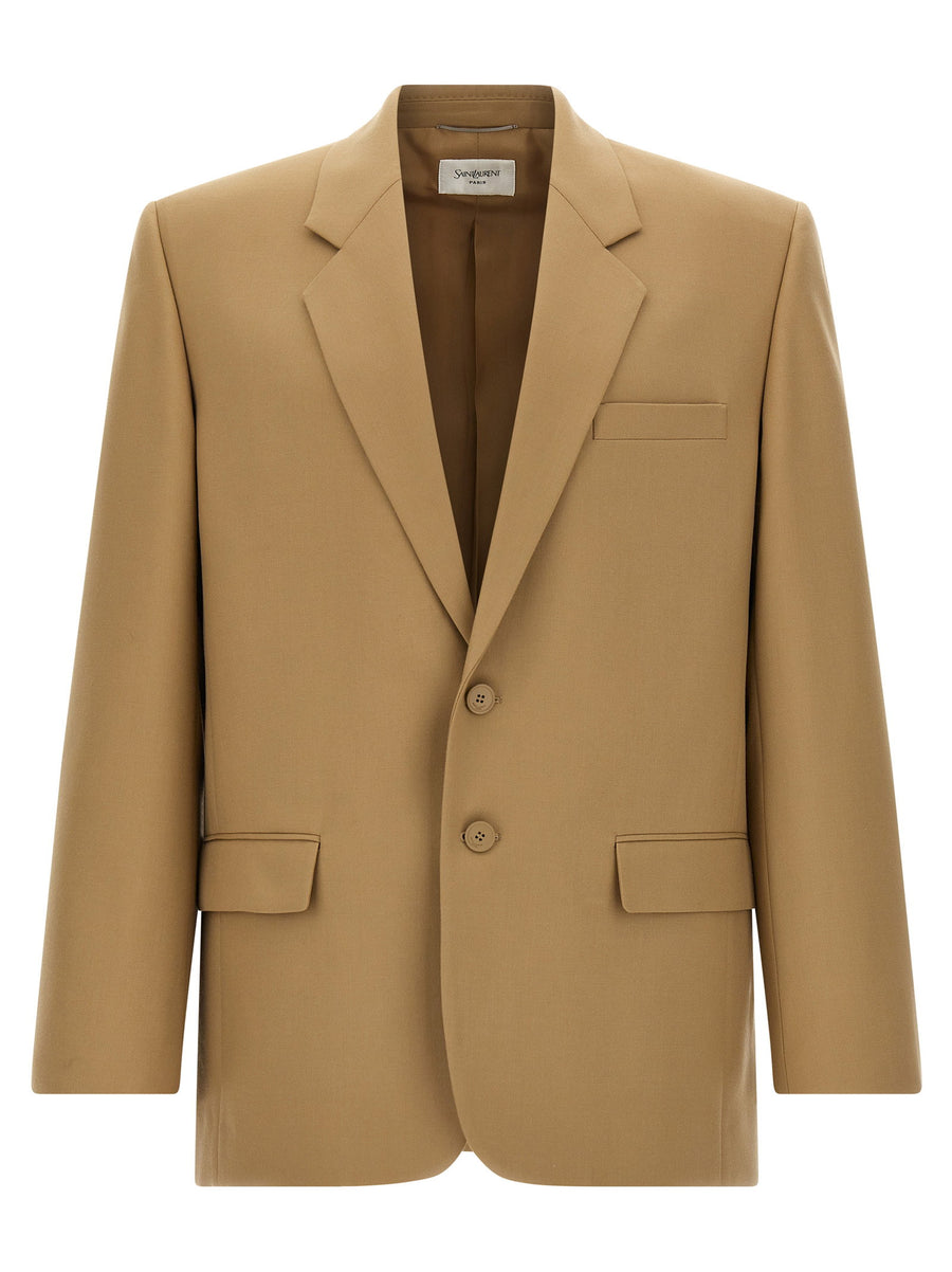 Saint Laurent Yves Blazer — Camel