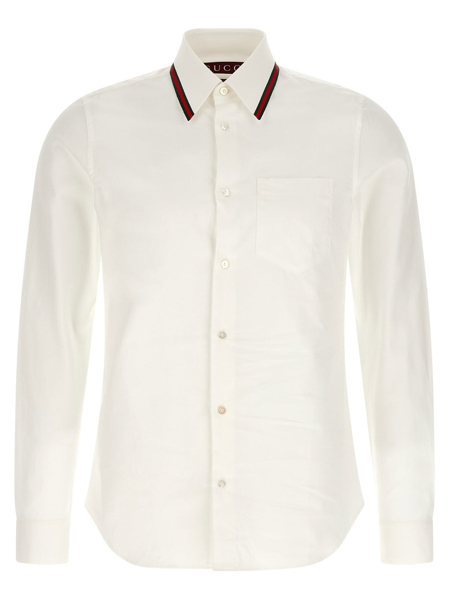 Gucci Oxford Shirt — White