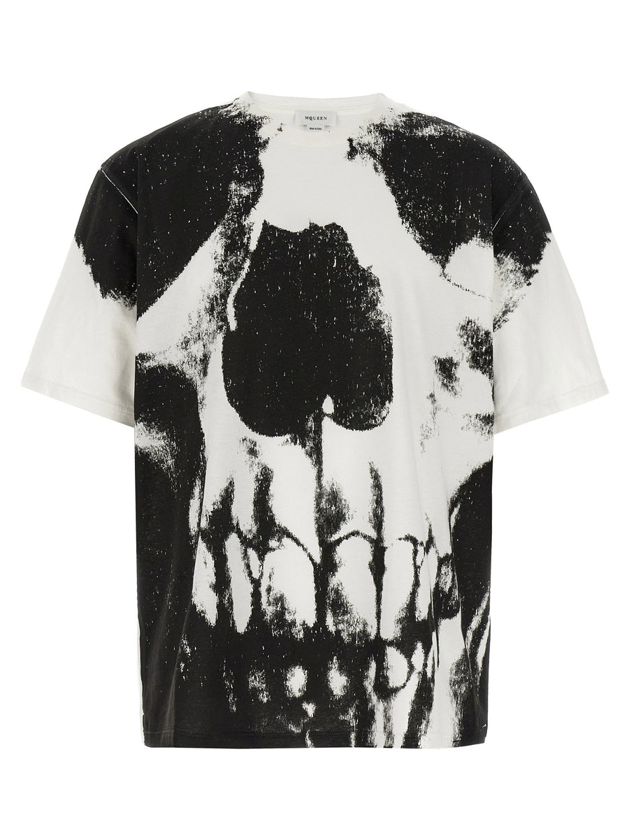 Alexander McQueen Skull-Print T-shirt — White