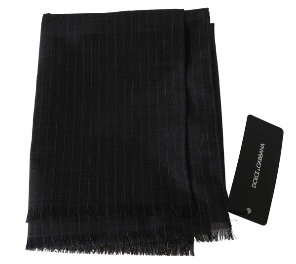Dolce & Gabbana 100% Wool scarf in gray