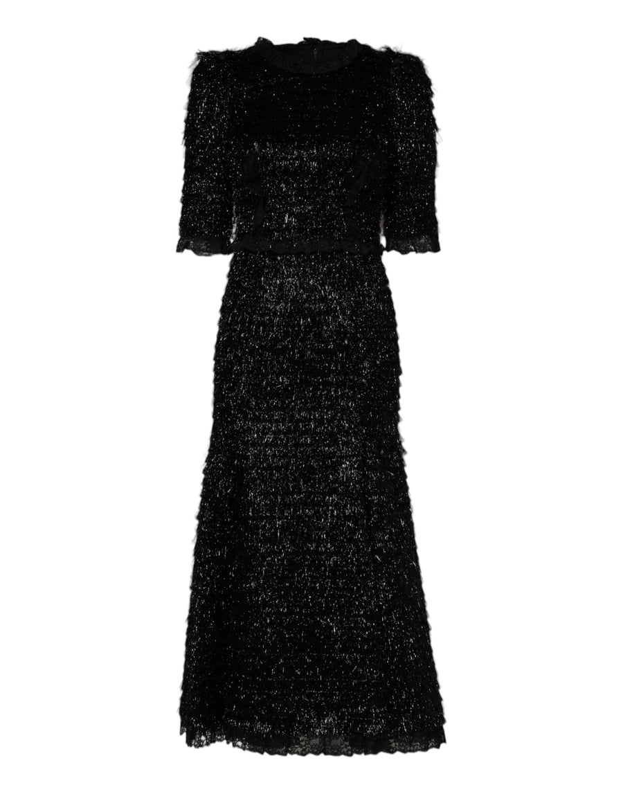 Dolce & Gabbana 15% PA + 54% PL + 31% SE; Lining: 4% EA + 96% SE dress in black