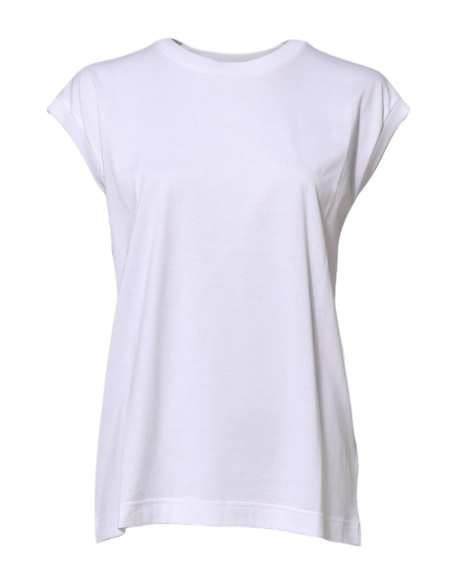 Dolce & Gabbana 100% Cotton tank top in white