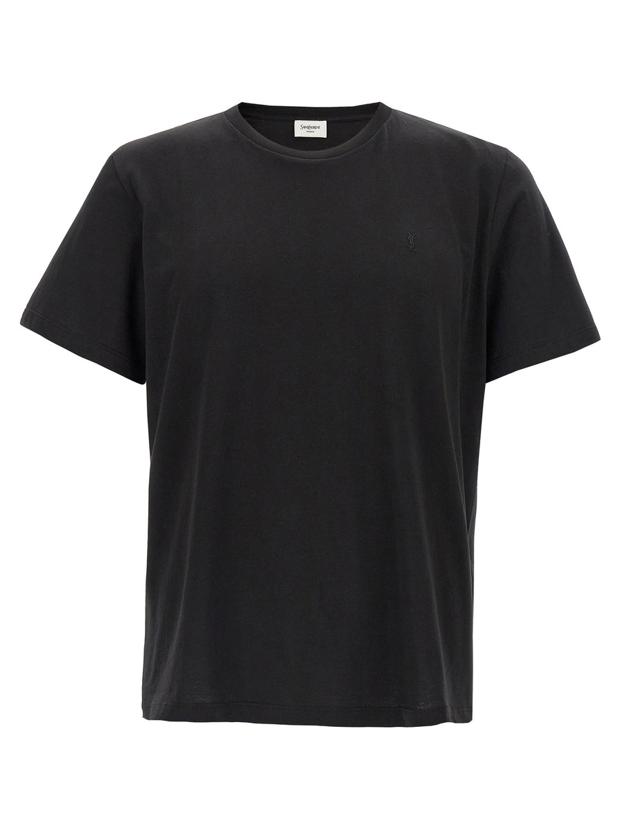 Saint Laurent Cassandre T-shirt — Black