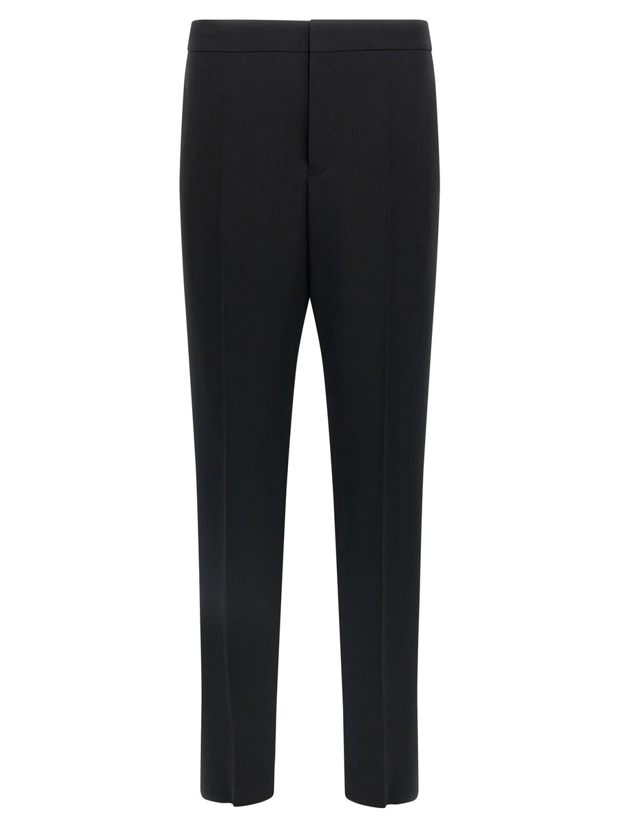 Saint Laurent Classique Trousers — black