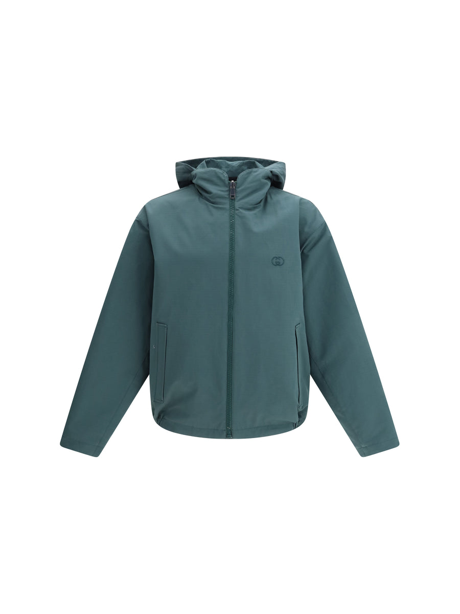 Gucci OUTER: 100% COTTON; INNER: 100% POLYESTER jacket in green
