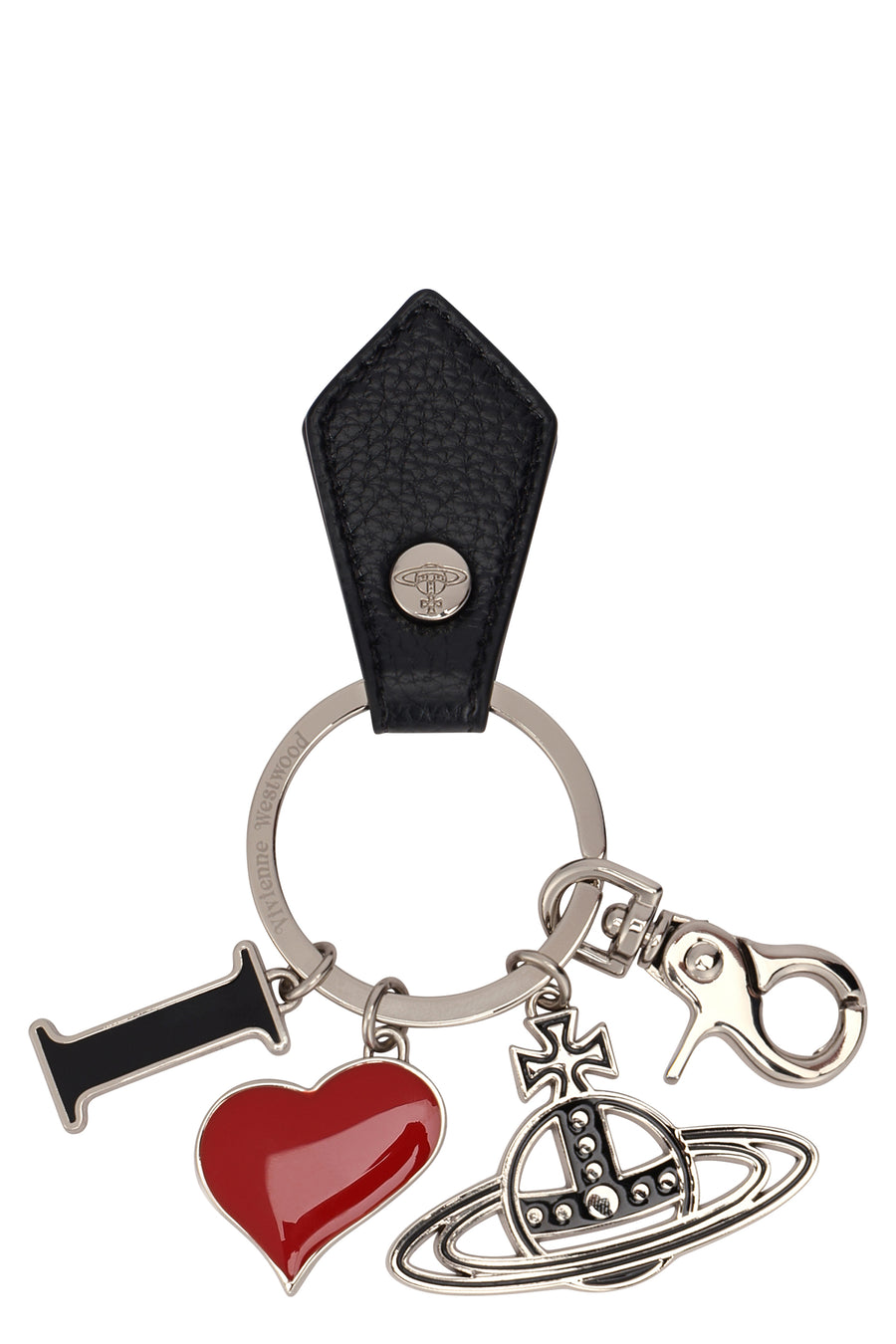 Keychain With Charms Multicolour Polyester Keyrings & Keychains