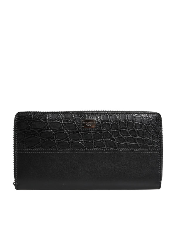 Dolce & Gabbana 80% Calf Leather wallet in black