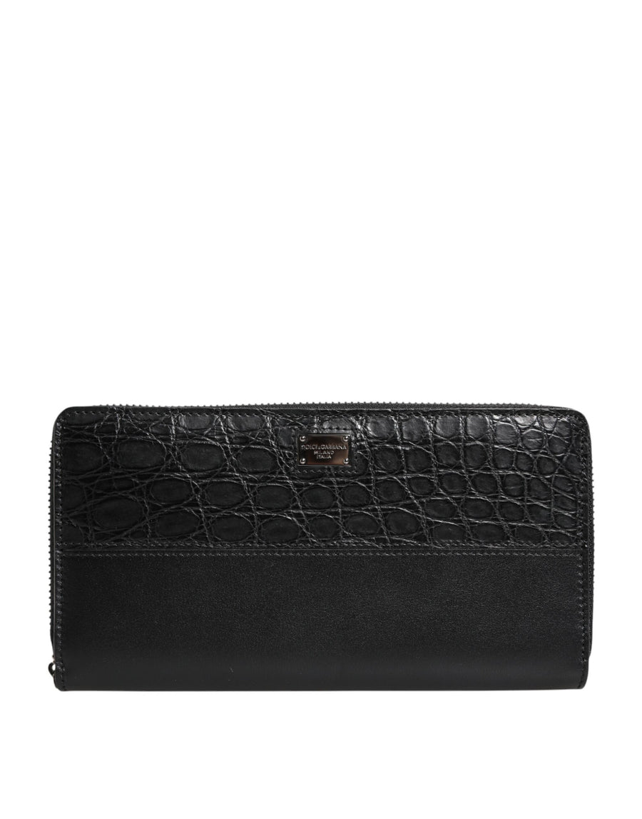 Dolce & Gabbana 80% Calf Leather wallet in black