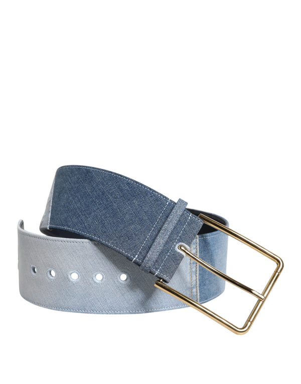 Dolce & Gabbana 100% Cotton belt in blue