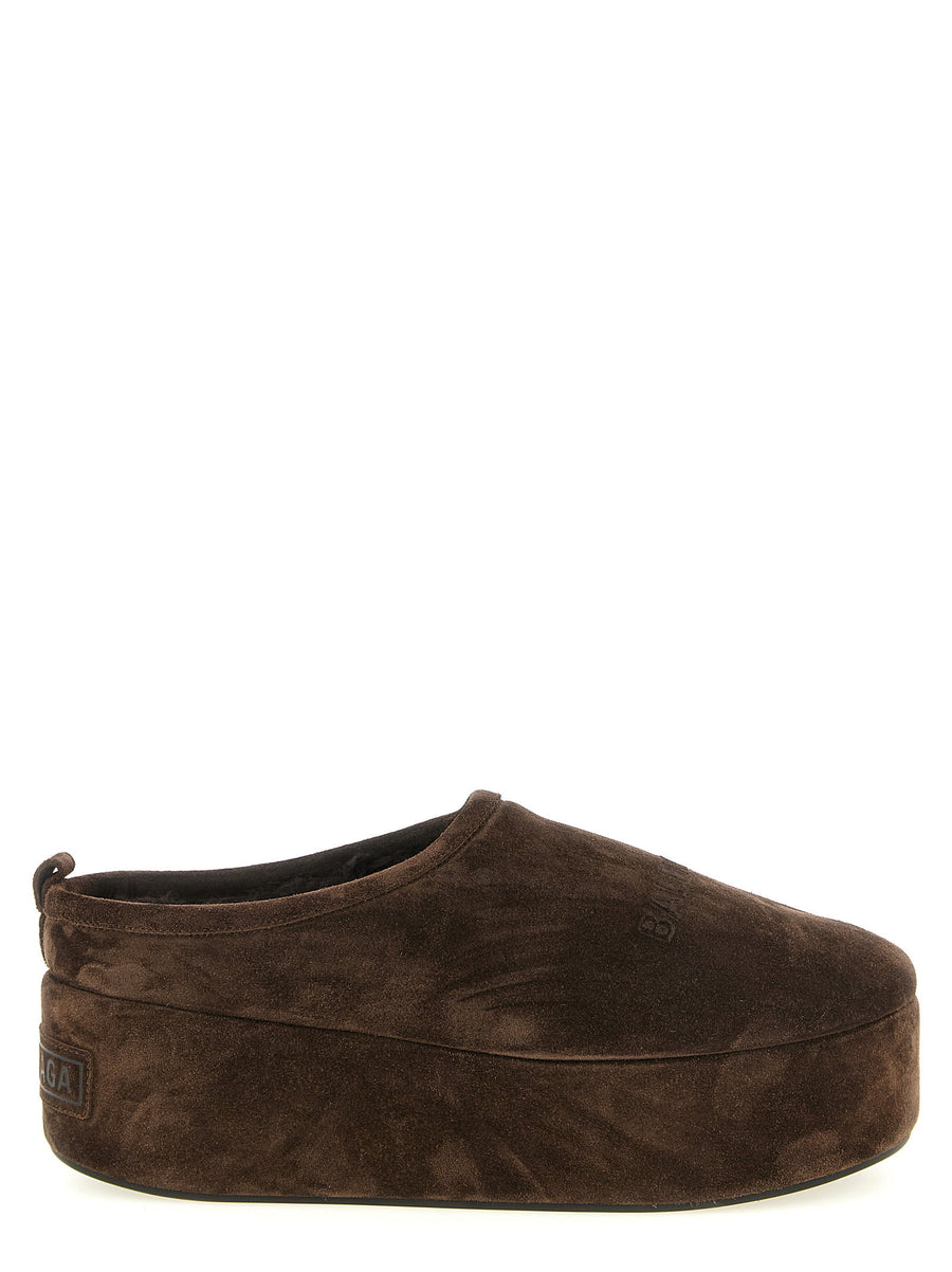 Balenciaga Alaska Slipper — Brown