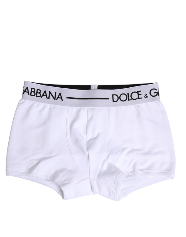 Dolce & Gabbana 100% Cotton boxer brief in white