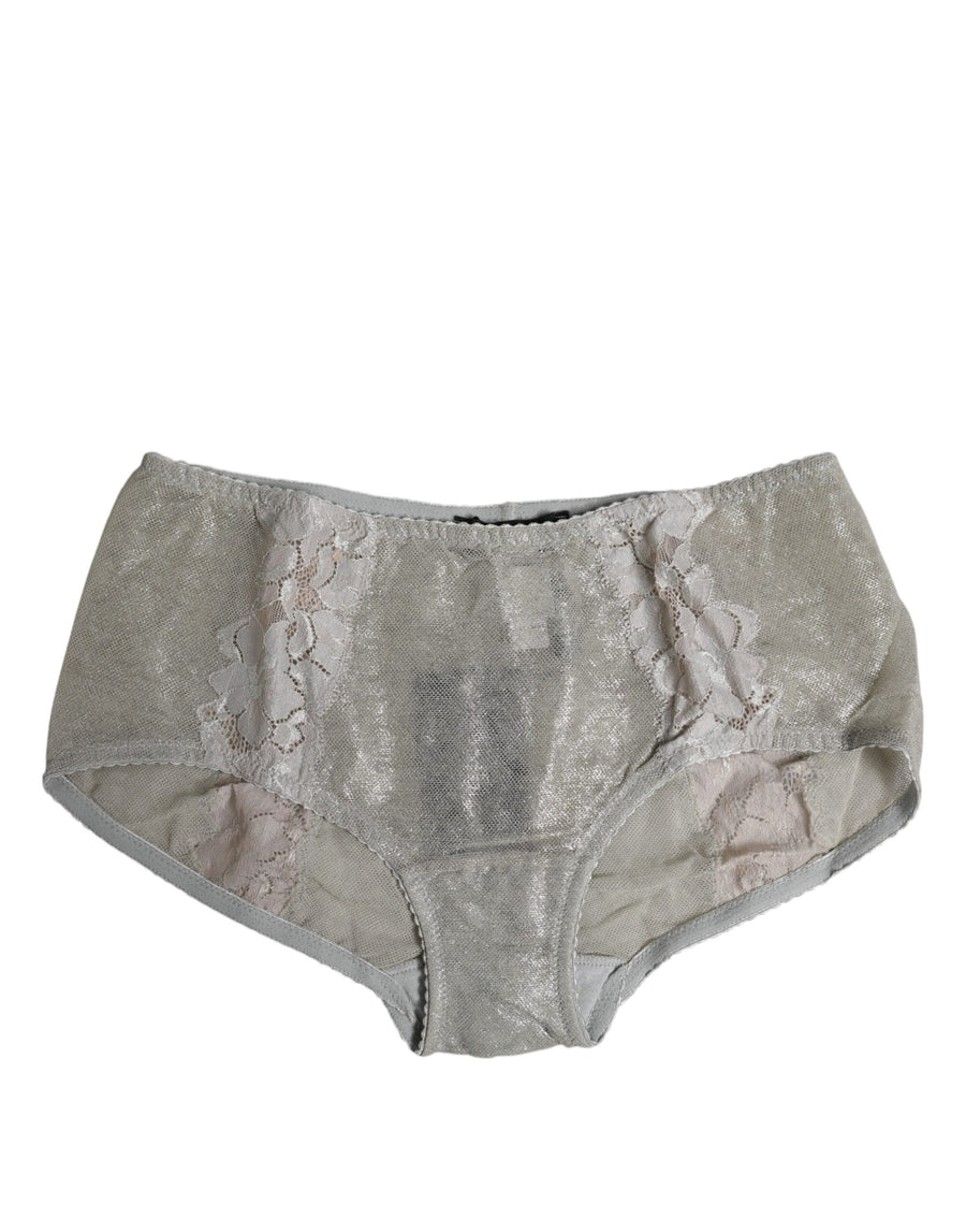 Dolce & Gabbana 46% Cotton panty in gray