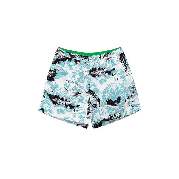 Bottega Veneta 100% Polyamide swim shorts in white