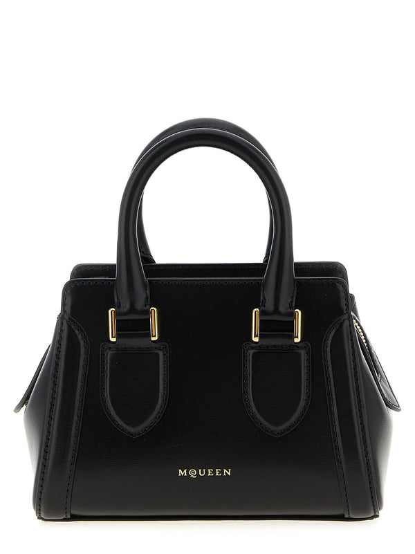 حقيبة مينى Alexander McQueen بيردي — أسود