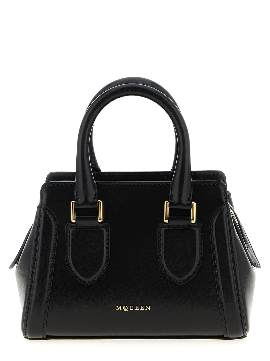 Alexander McQueen Birdee Mini Bag — Black
