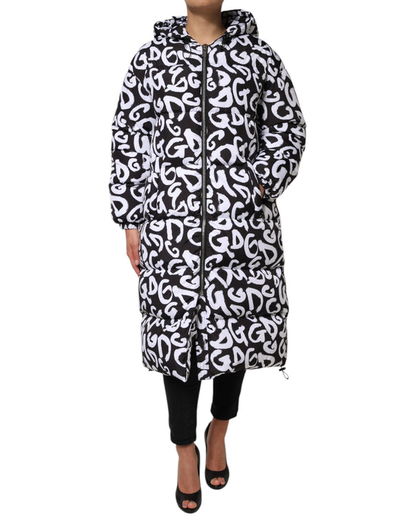 Dolce & Gabbana 100% Polyester down jacket in black