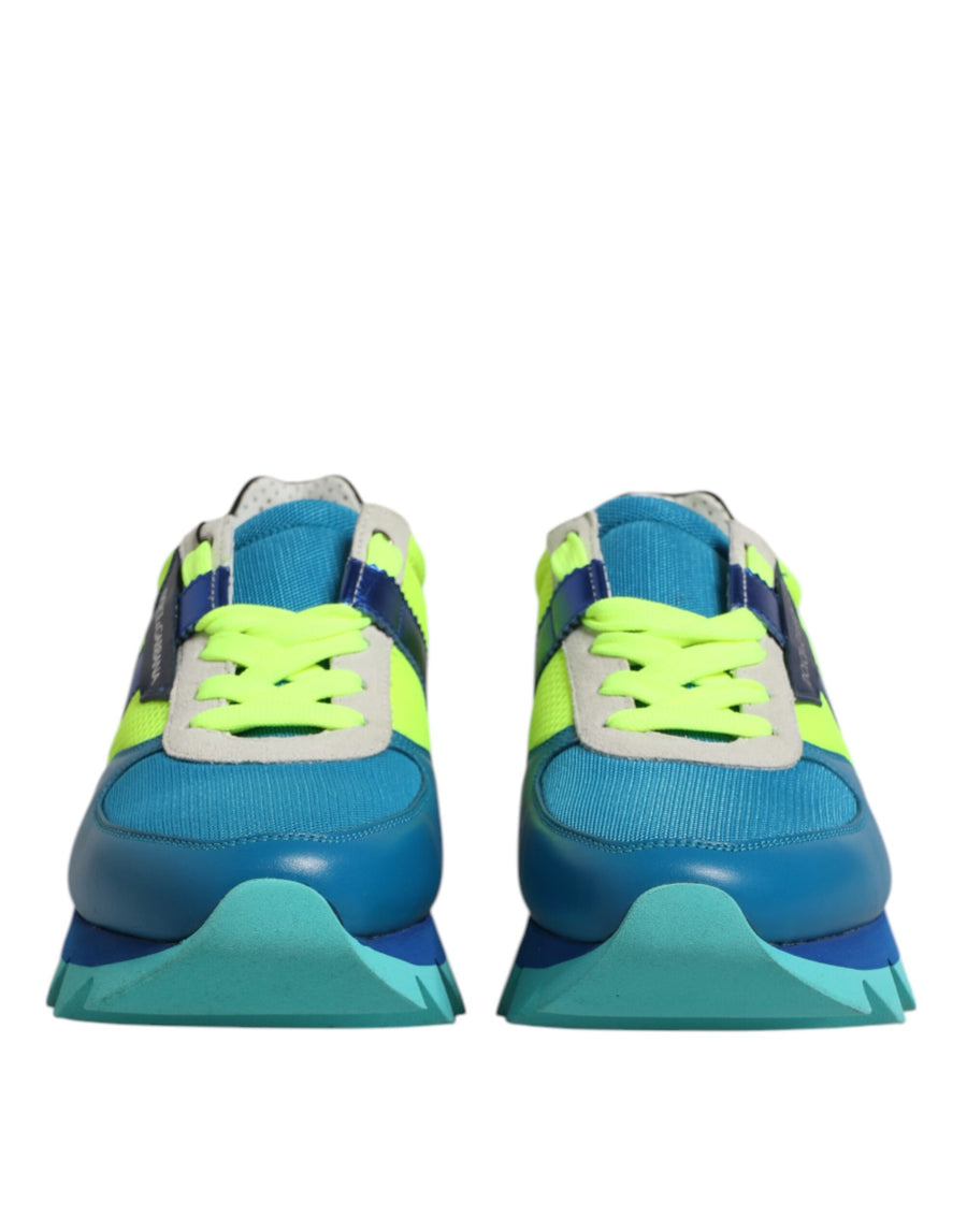 Dolce & Gabbana 100% Calfskin Leather sneaker in blue