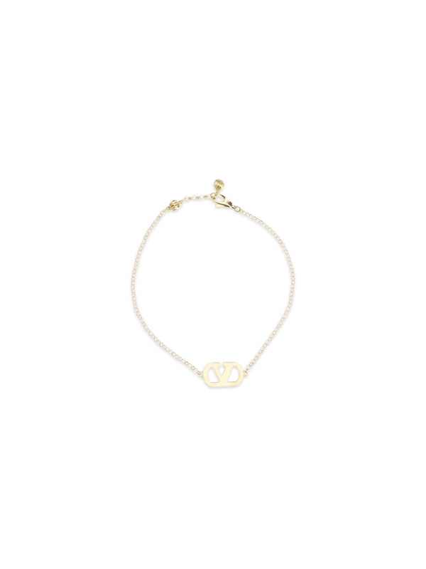 Bracelet Vlogo Signature Gold-Crystal Gold/crystal Metal Bracelets
