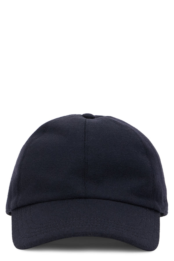 Wool Baseball Cap Blue Virgin Hat