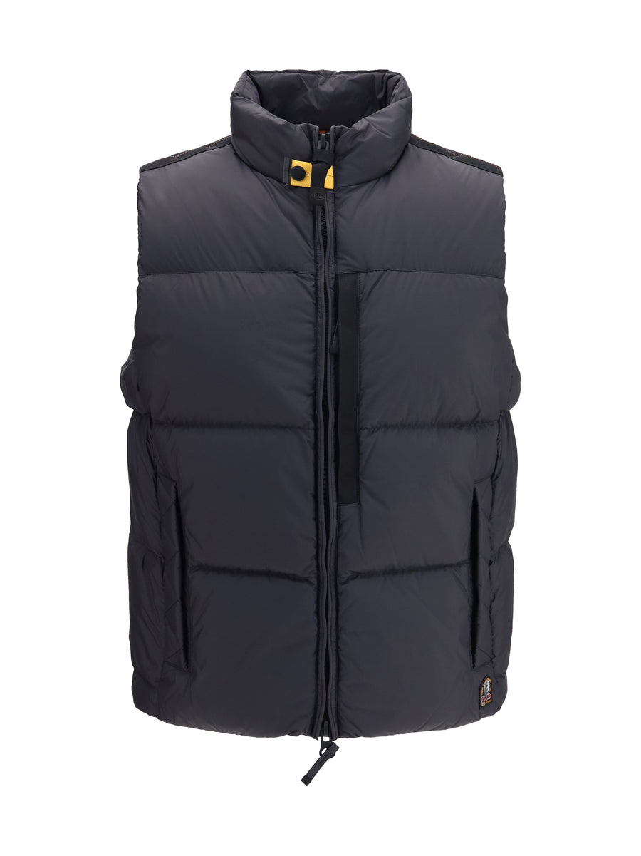 Parajumpers Outer: 100% Polyamide; Inner: 100% Goose Down padded vest in black