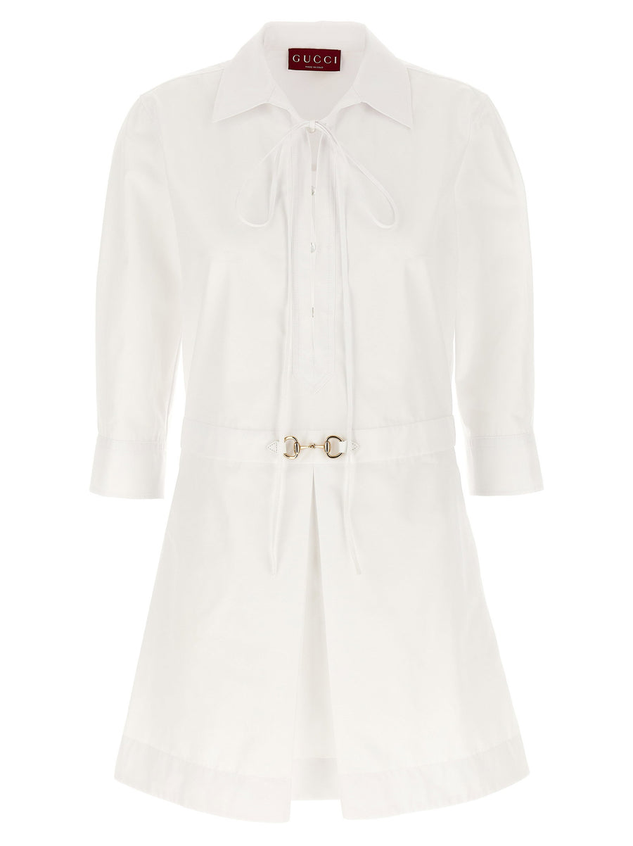 Gucci Morsetto Chemisier Dress