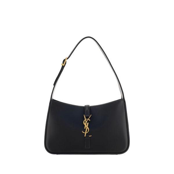 Saint Laurent 100% Calf Leather Bos Taurus shoulder bag in black