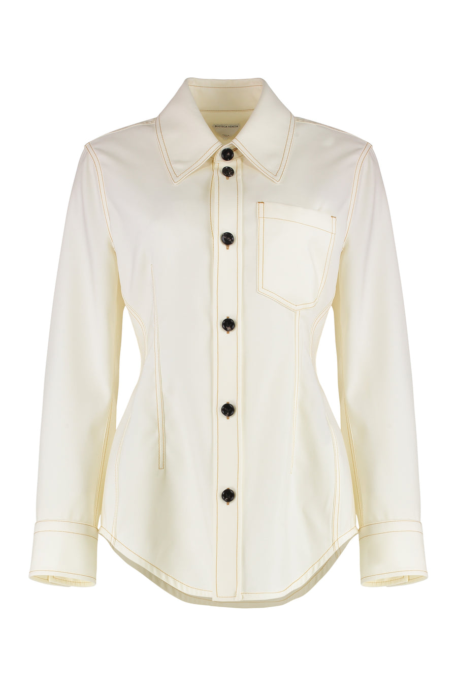 Wool-Effect Shirt Dove Acrylic