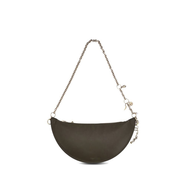 Chloé 100% calf leather shoulder bag in black