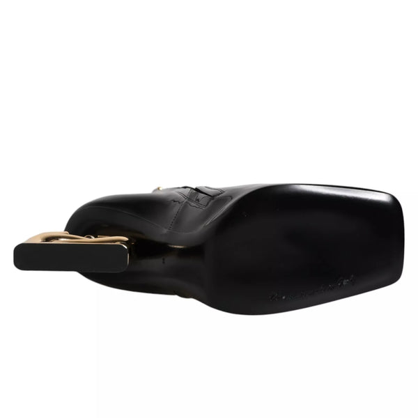 Dolce & Gabbana 70% Calf Leather boot in black