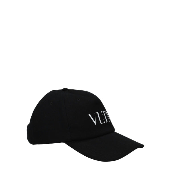 Valentino Garavani VA8547166191881BT 98% cotton baseball cap in black