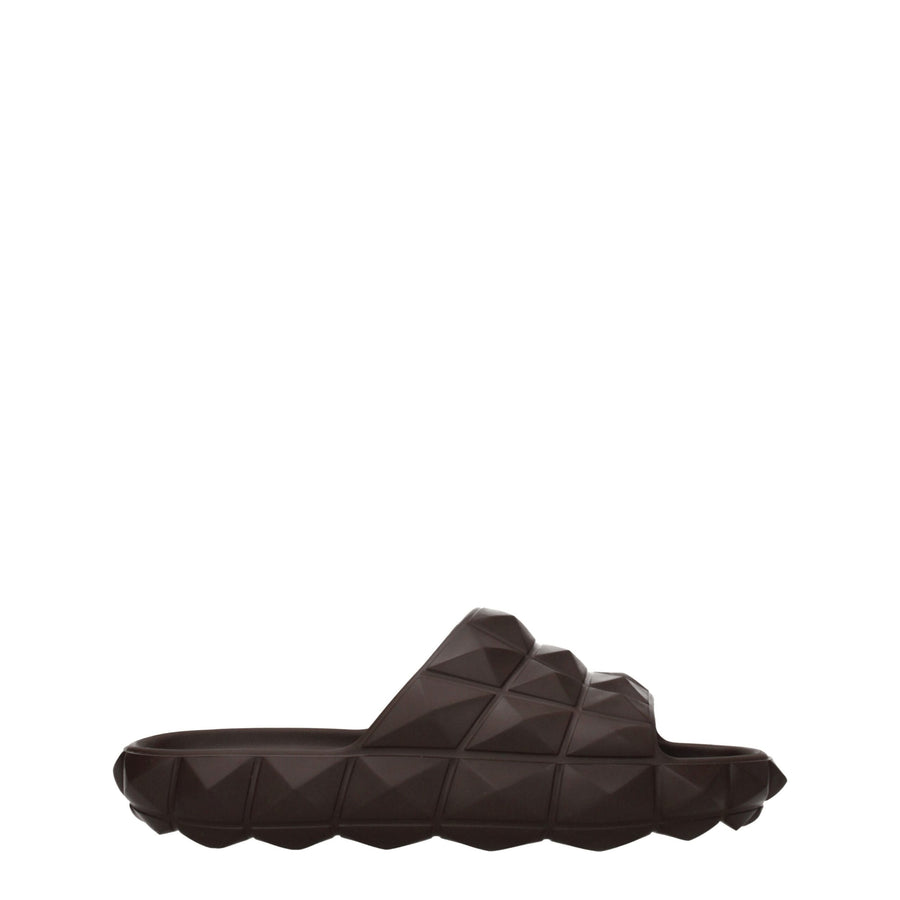 Valentino Garavani Rubber slipper in brown