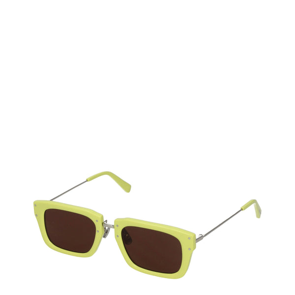 Jacquemus JA8547396452617BT Acetate frame sunglasses in yellow