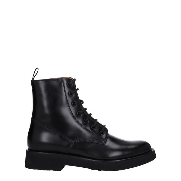 Church'S Leather boot in black