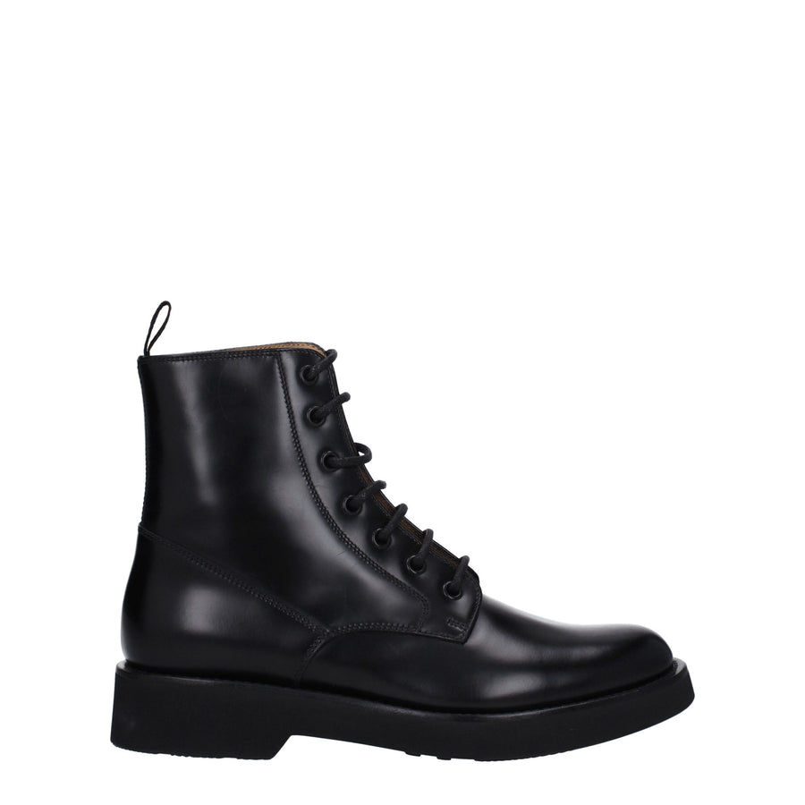 Church'S Leather boot in black