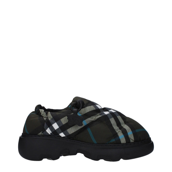 Burberry Fabric upper slip-on loafer in black