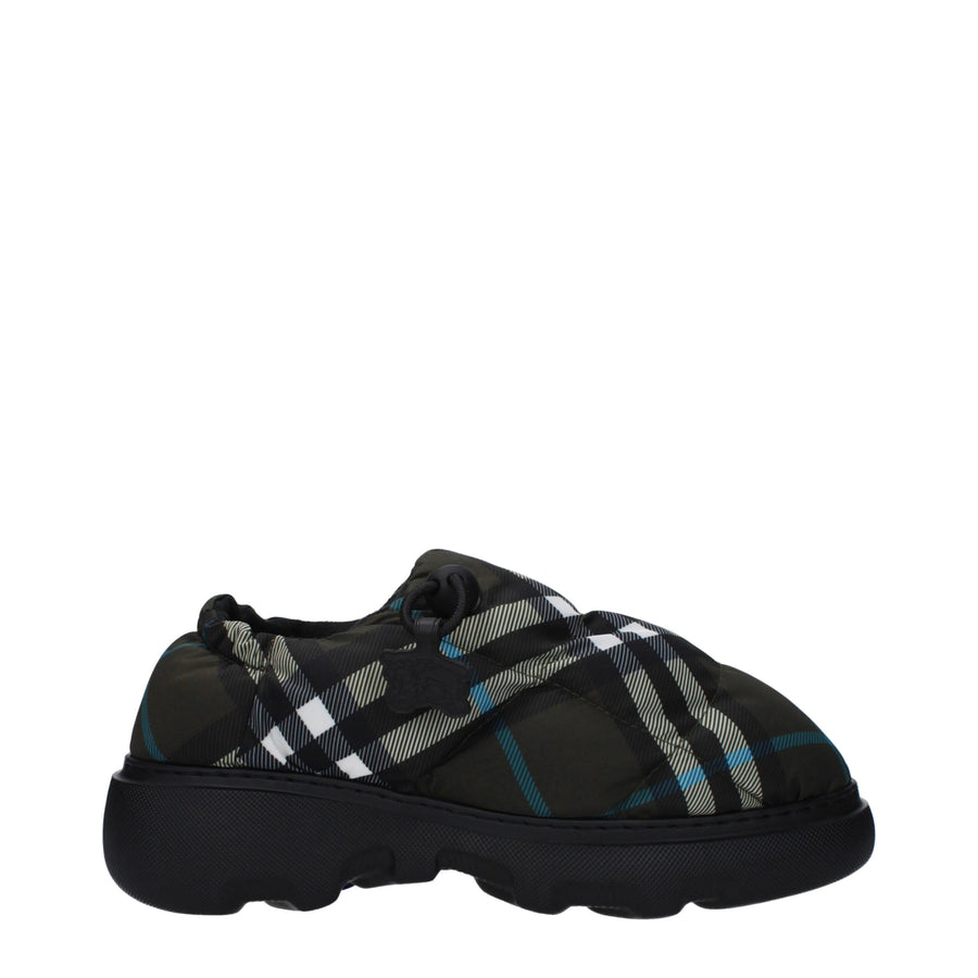 Burberry Fabric upper slip-on loafer in black