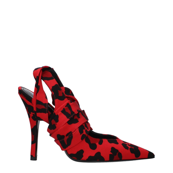 The Attico heel in red