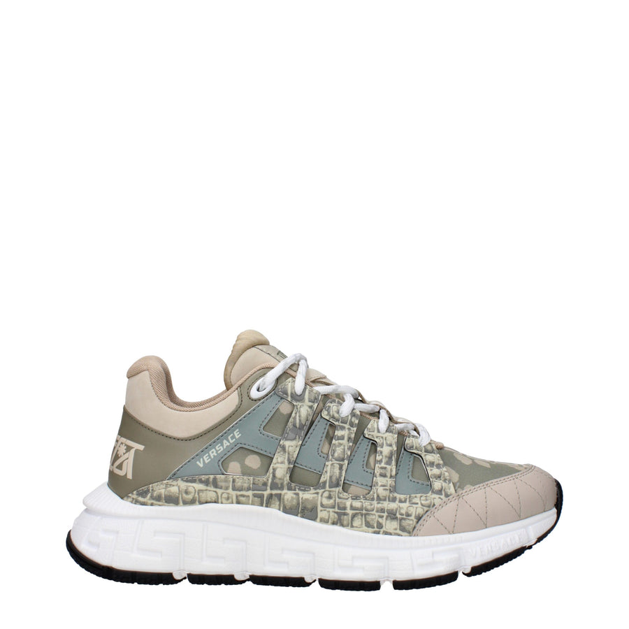 Versace Fabric sneaker in green