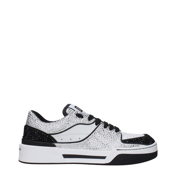 Dolce & Gabbana Leather sneaker in white