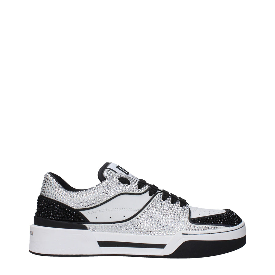 Dolce & Gabbana Leather sneaker in white