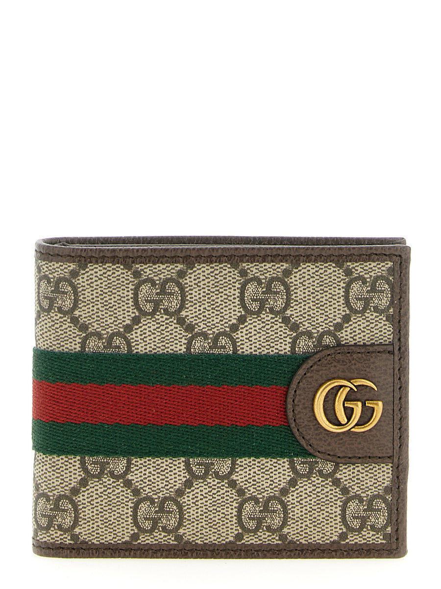 Gucci Ophidia Wallet — beige