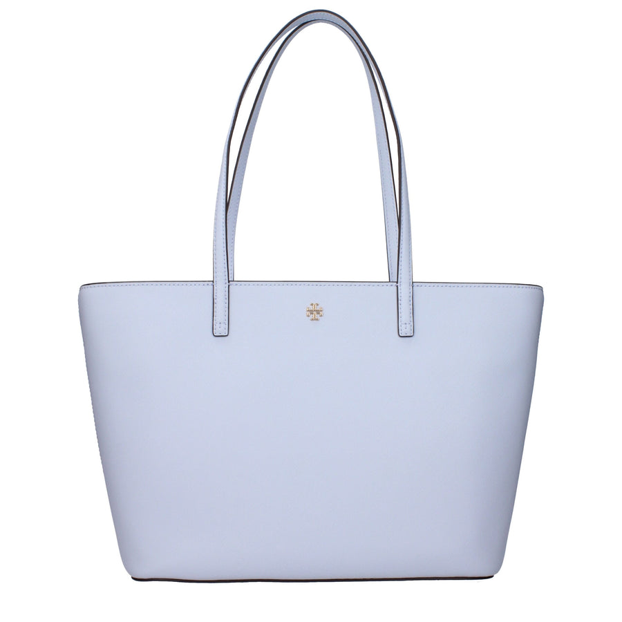 Tory Burch Leather shoulder bag in light blue